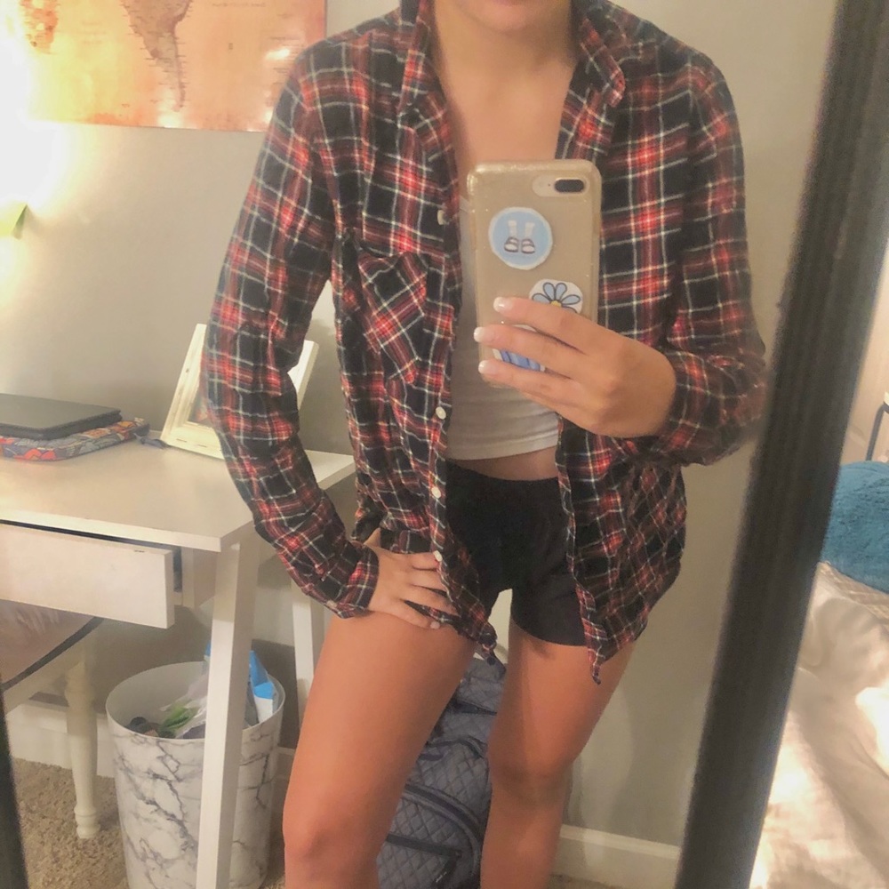 Old navy flannel.